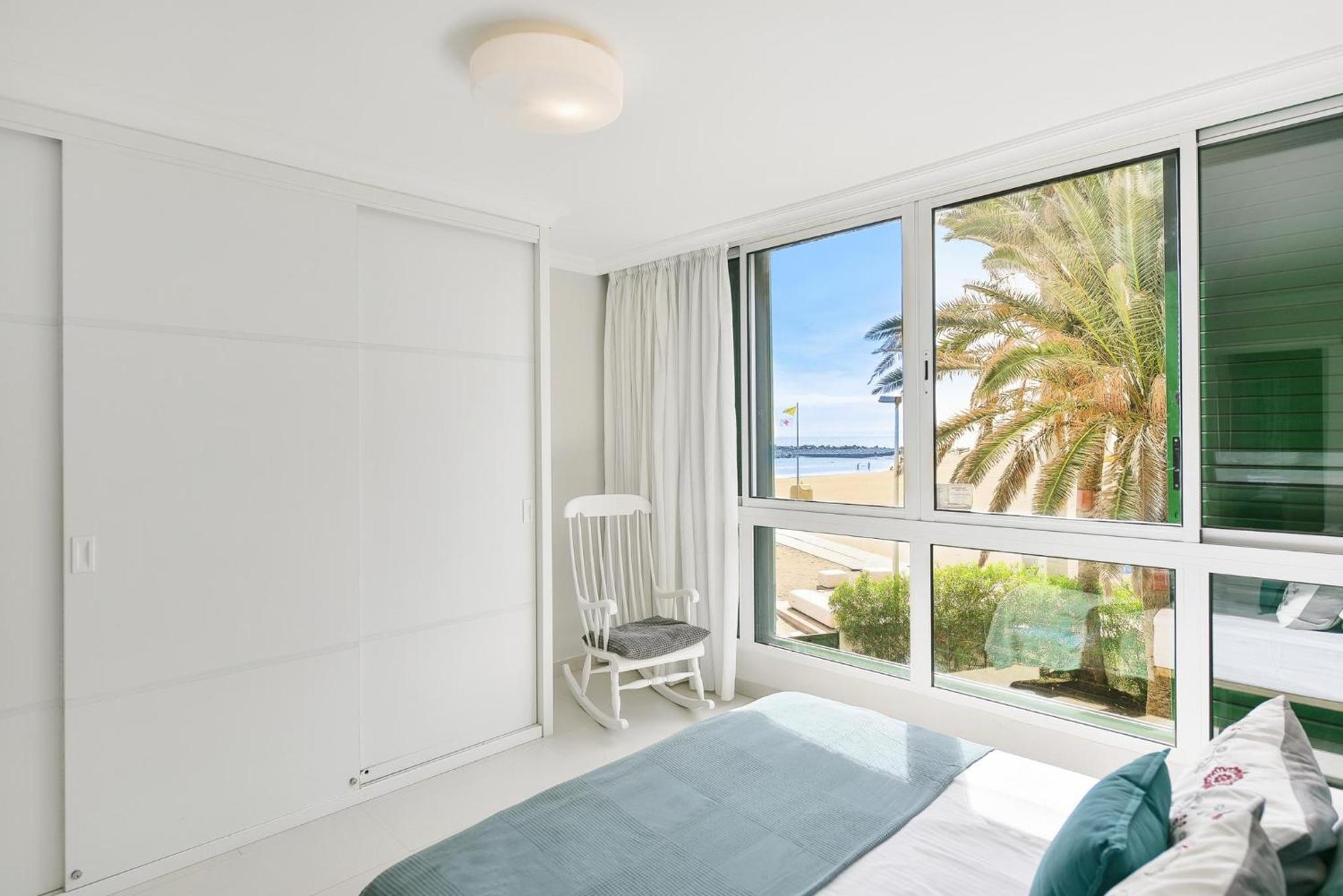 Beachfront Apartment Las Burras Mra 02 San Agustín Eksteriør billede