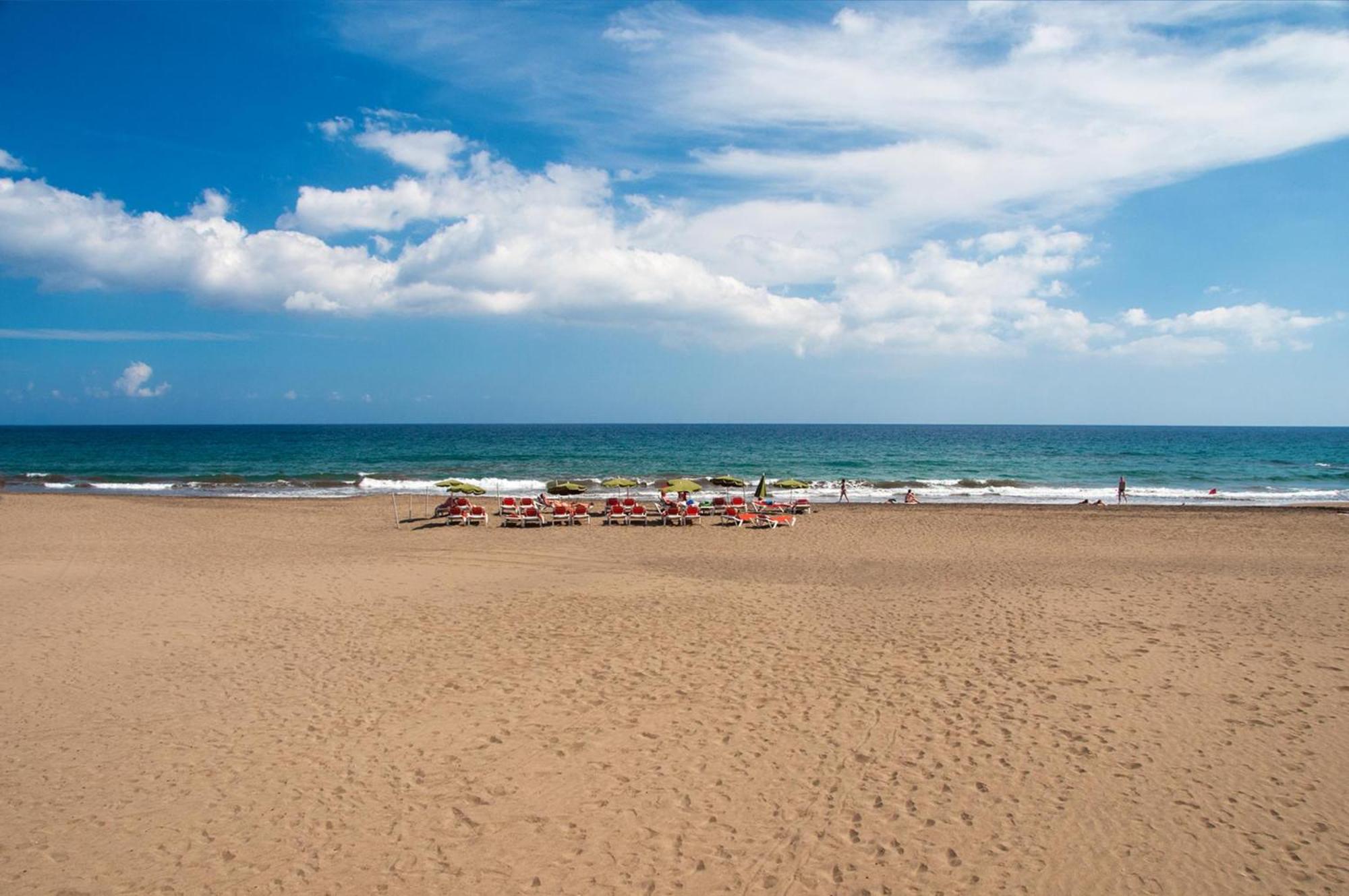 Beachfront Apartment Las Burras Mra 02 San Agustín Eksteriør billede