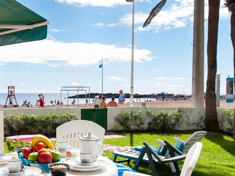 Beachfront Apartment Las Burras Mra 02 San Agustín Eksteriør billede